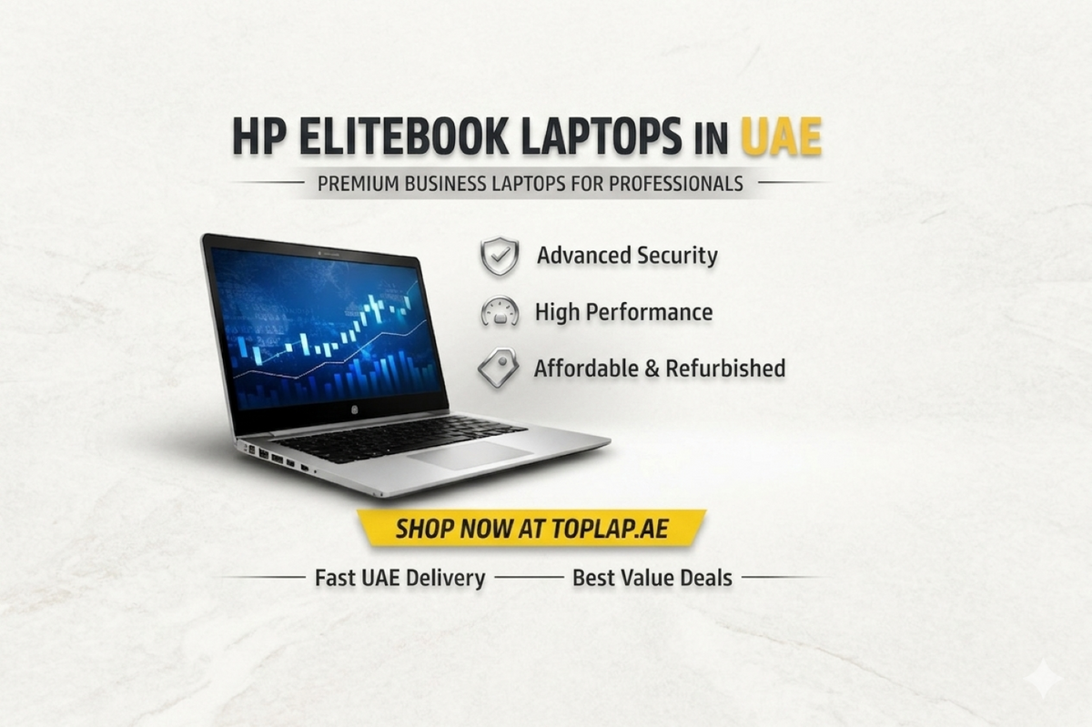 HP EliteBook Laptops in UAE: Premium Performance for Professionals