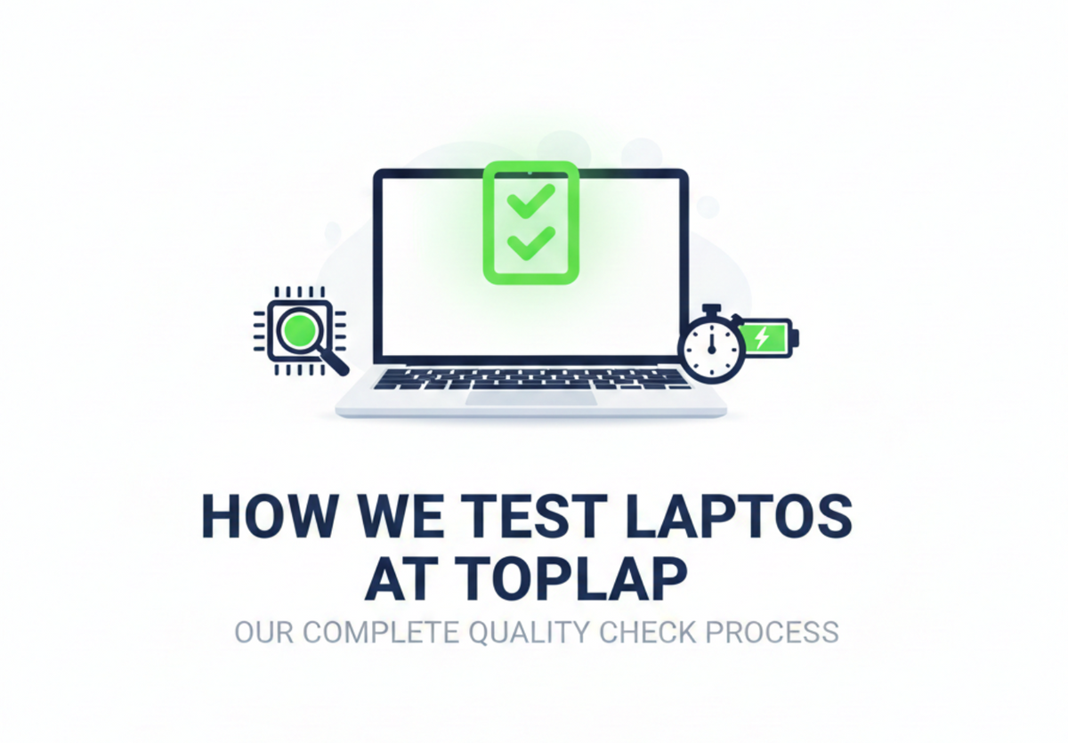 How We Test Laptops at Toplap: Our Complete Quality Check Process