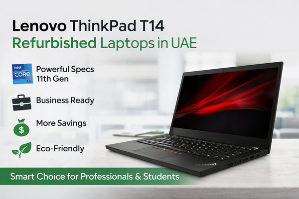 Lenovo ThinkPad T14 Refurbished Laptops – The Smart Choice for Professionals in UAE