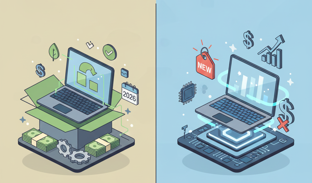 Renewed Laptops vs New Laptops: Which Is Better Value in 2026?