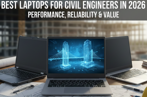 Best Laptops for Civil Engineers in 2026: Performance, Reliability & Value