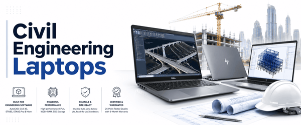 Best Used Laptops for Civil Engineers in the UAE