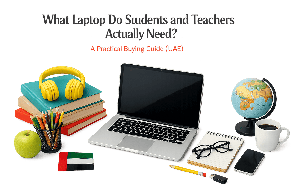 What Laptop Do Students and Teachers Actually Need? A Practical Buying Guide (UAE)