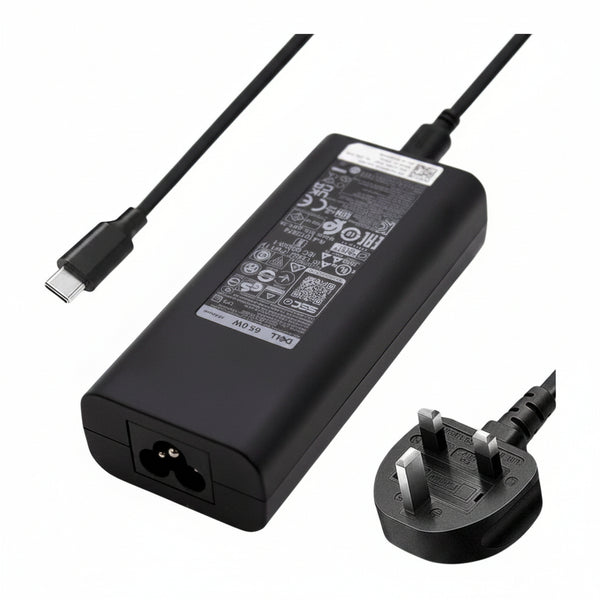 RENEWED ORIGINAL Dell 65W USB-C Type-C Power Adapter — Genuine Charger for Dell Laptops| Renewed Orginal