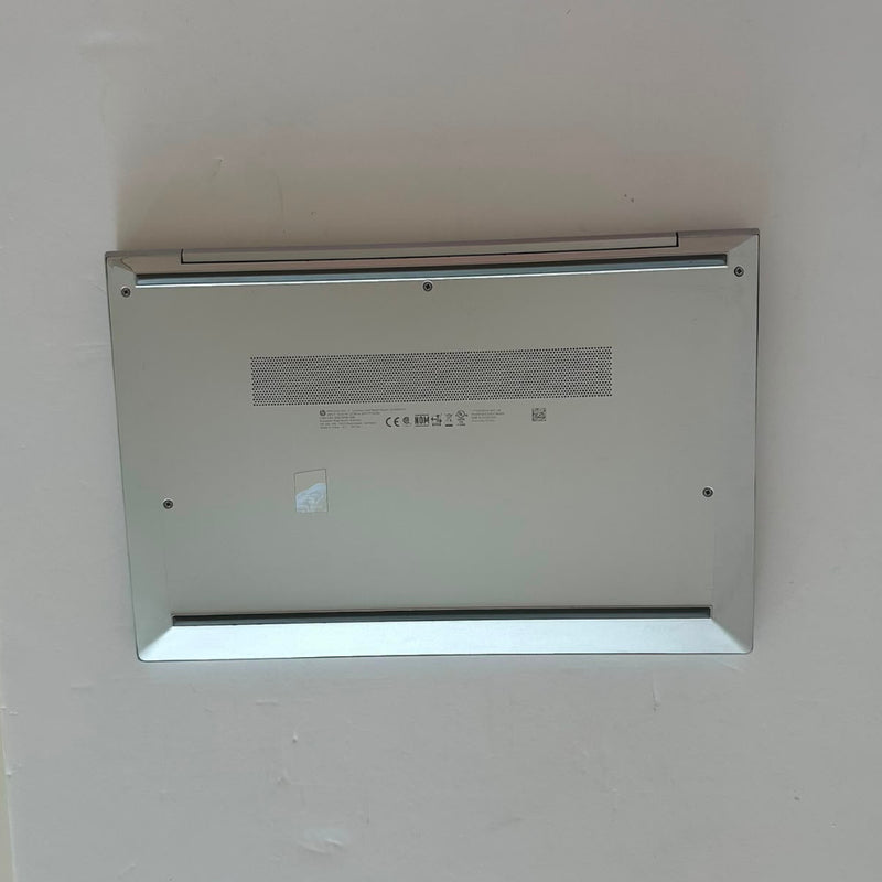 HP EliteBook 840 G8 renewed laptop open angled view showing 14-inch display and slim aluminum chassis