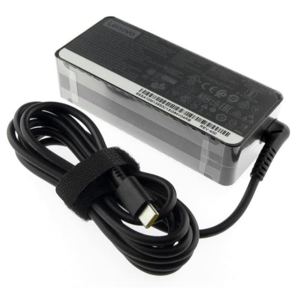 Lenovo 65W USB-C Laptop Charger Adapter – Original Fast Charging Power Adapter for ThinkPad, IdeaPad & Lenovo Laptops| Renewed Orginal