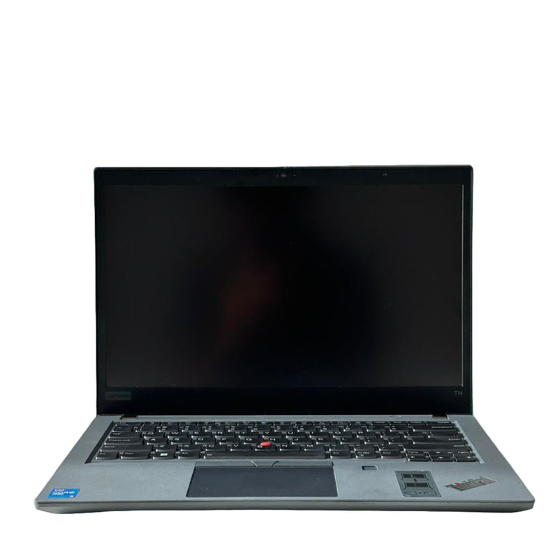 The Front View of the Lenovo Thinkpad T14 - Gen2 with 11th Generation of the Intel Core-i5, 512 SSD and 32 GB RAM