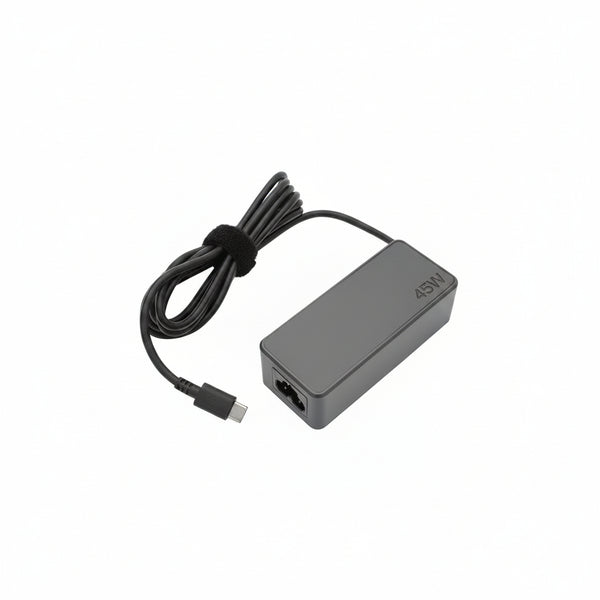 RENEWED ORIGINAL Lenovo 45W USB Type-C Power Adapter — Genuine Replacement Charger for ThinkPad, IdeaPad, Yoga, Chromebook & Miix | TOPLAP UAE