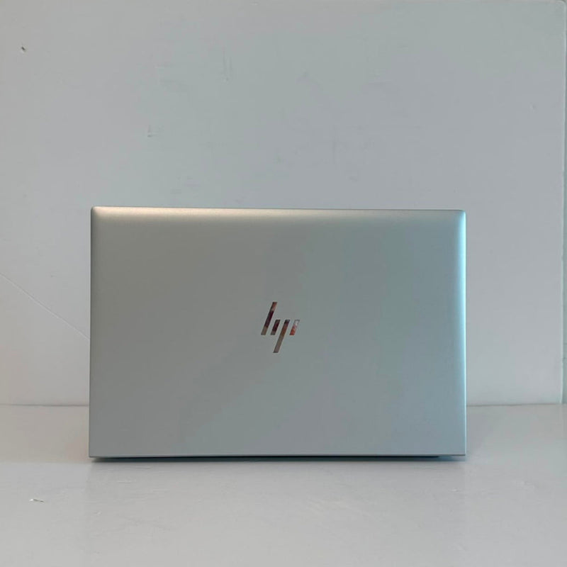 HP EliteBook 840 G7 renewed laptop open angled view showing 14-inch display and slim aluminum chassis