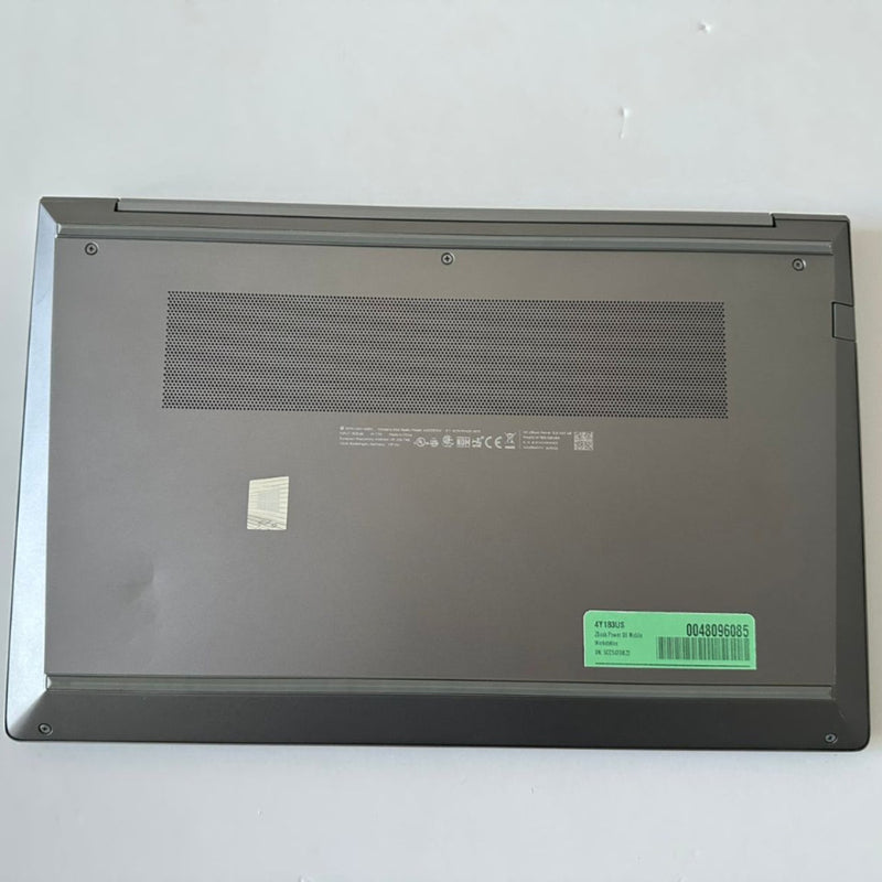 HP ZBook Power G8 15.6 inch i7 11th Gen 32GB RAM 512GB SSD 4GB GPU front view